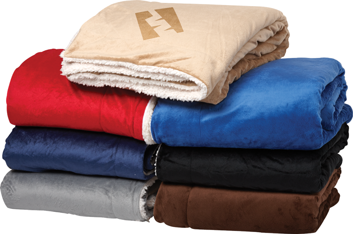 Oversize Micro-mink Sherpa Blanket 8
