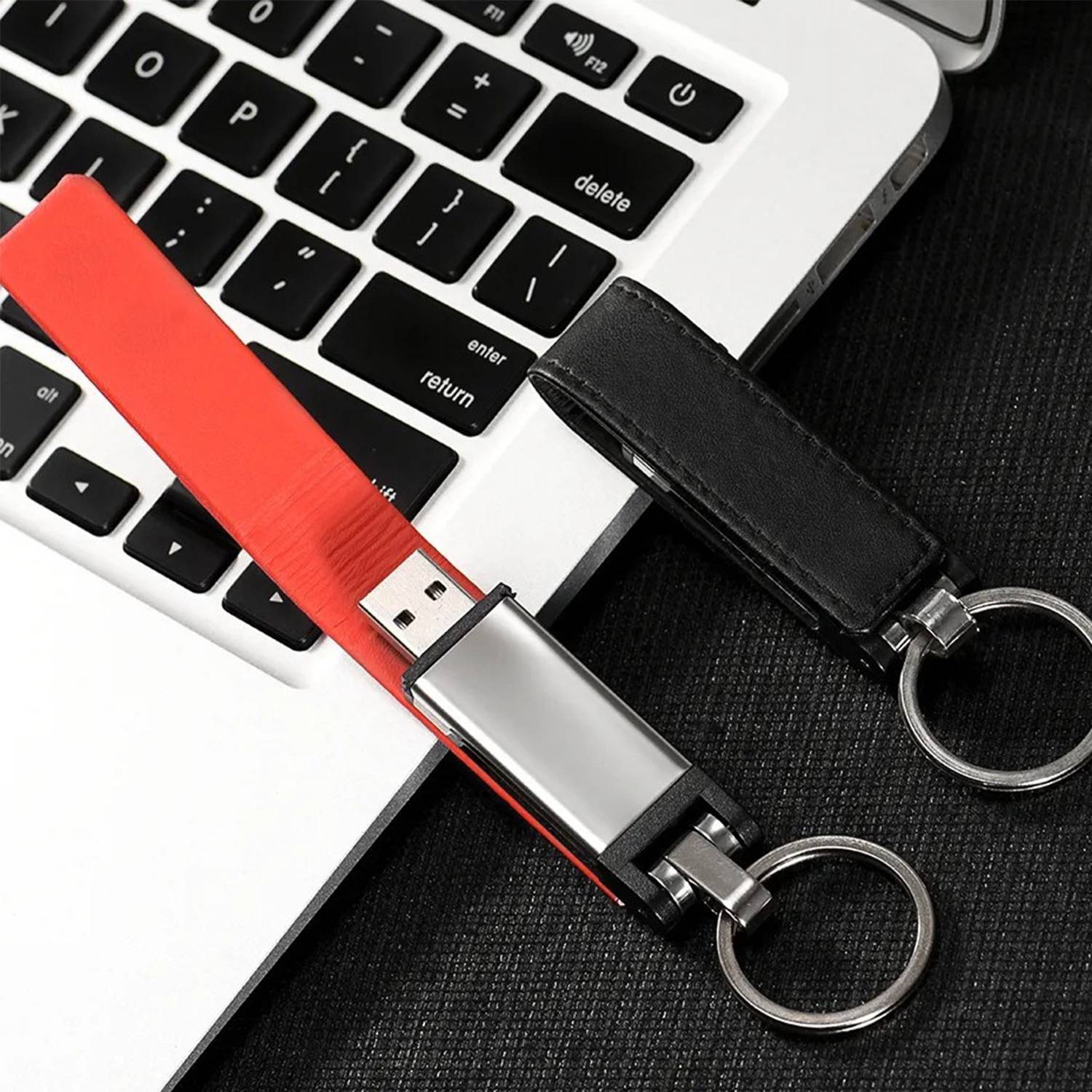 16GB PU Leather USB Flash Drive 8