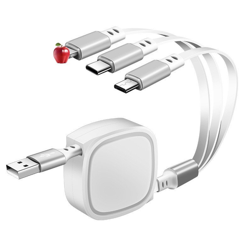 3-In-1 Retractable Charging Cable 6