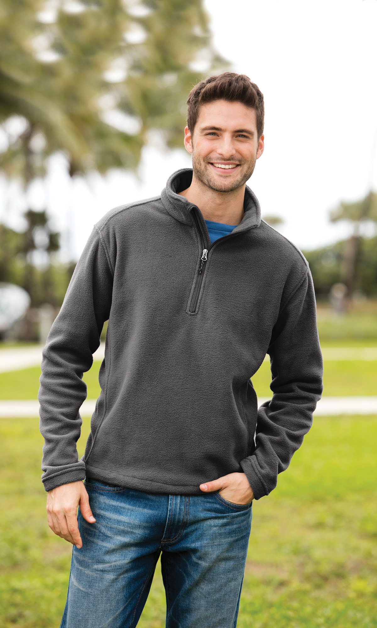 Value Fleece 1/4-Zip Pullover