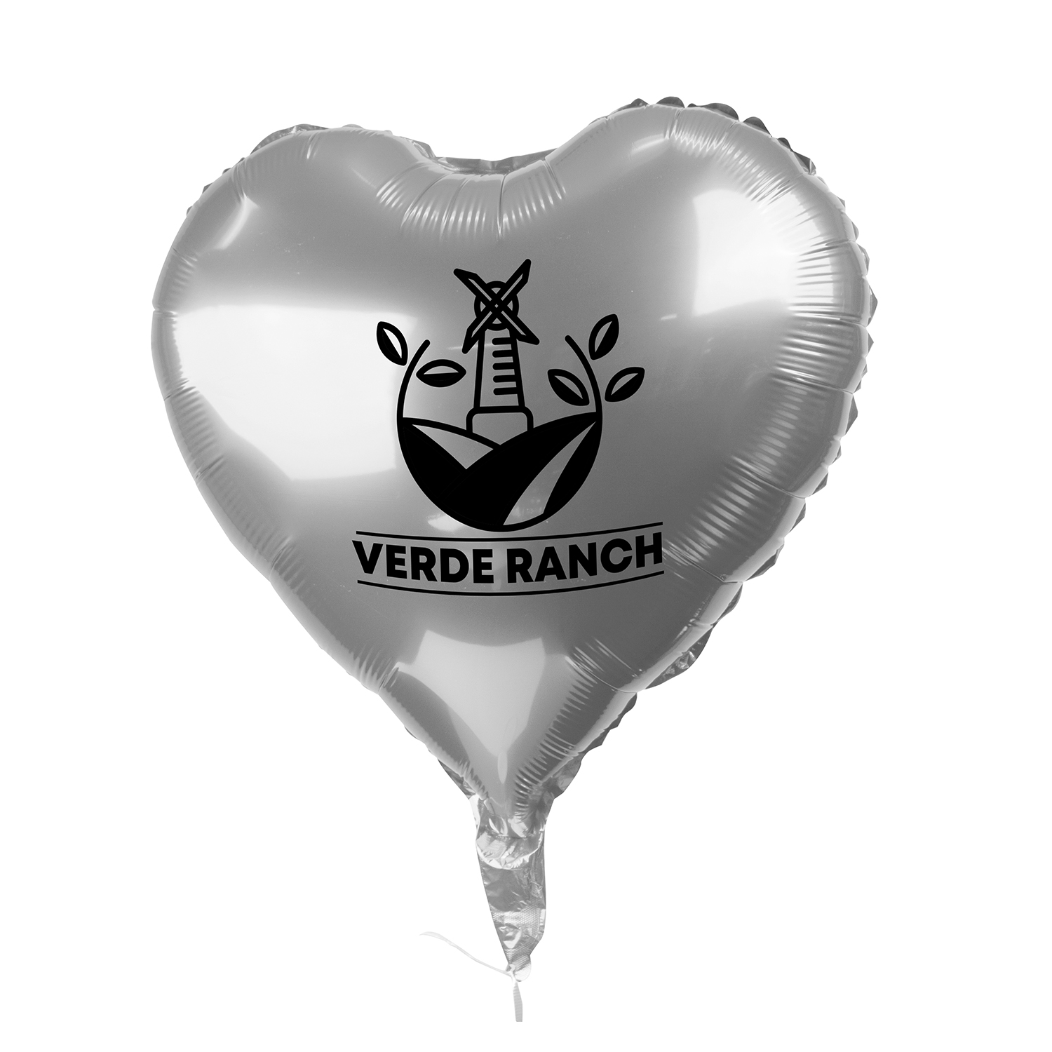 18" Heart-Shaped Mylar Balloon (1 Color Imprint) 11