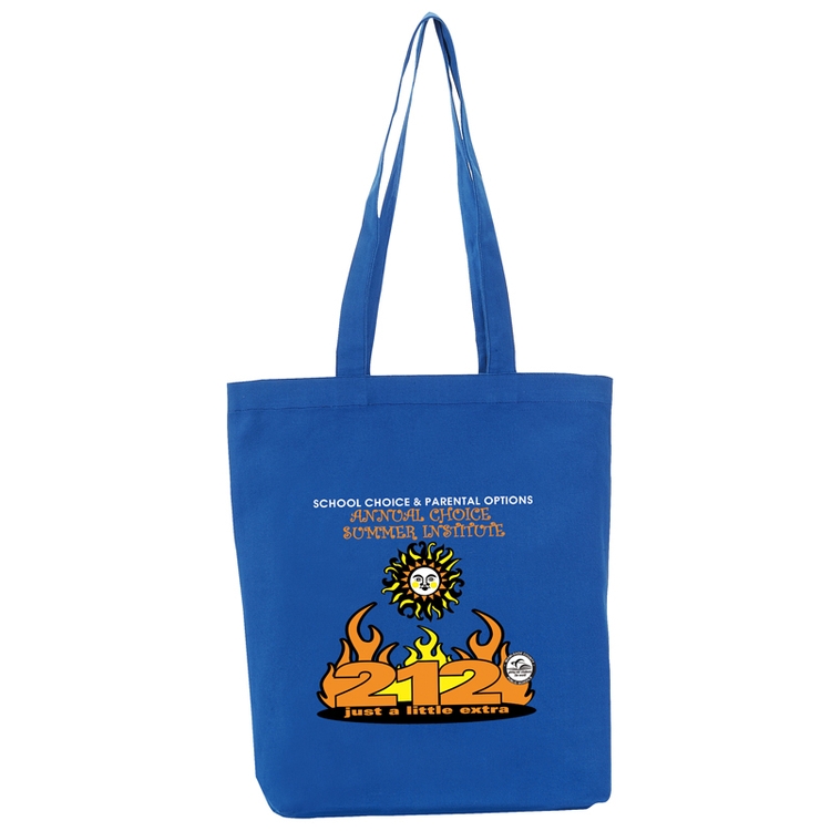 The 10oz Colorful Cotton tote 2