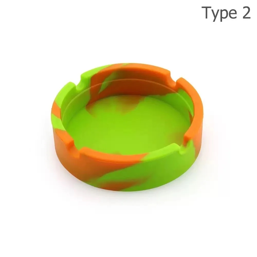 Silicone Circular Ashtray 3