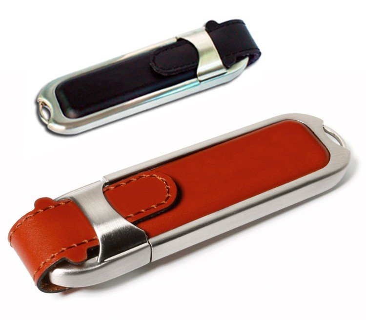 Rectangular Leather USB Flash Drive 12