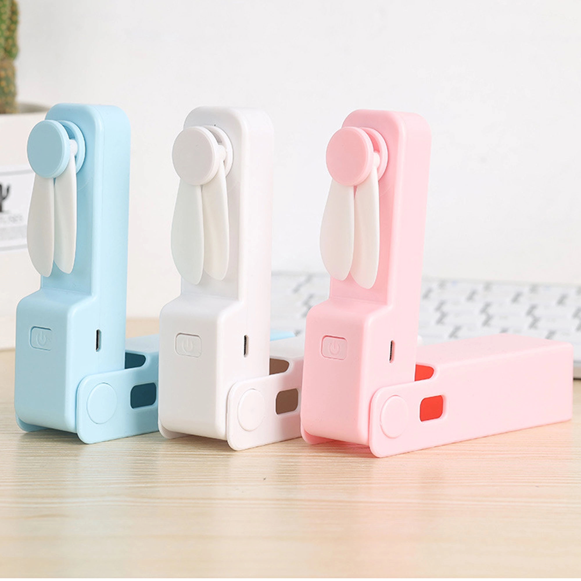 Mini Handheld Fan Rechargeable 2