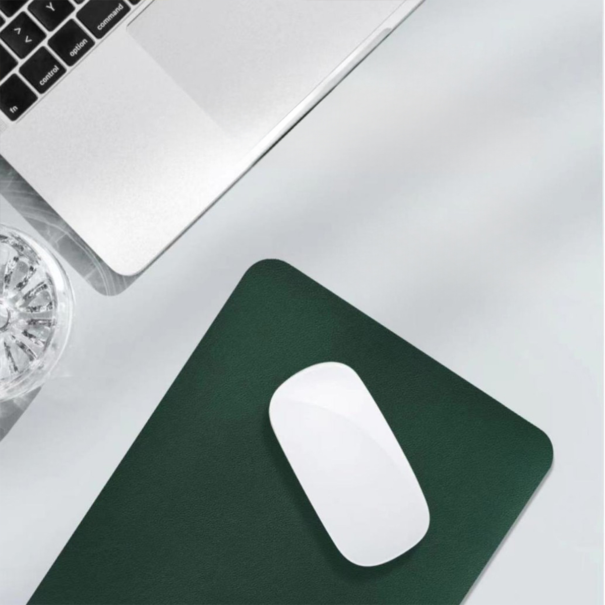 Leather Mouse Pad Small Waterproof Solid Color Simple 9