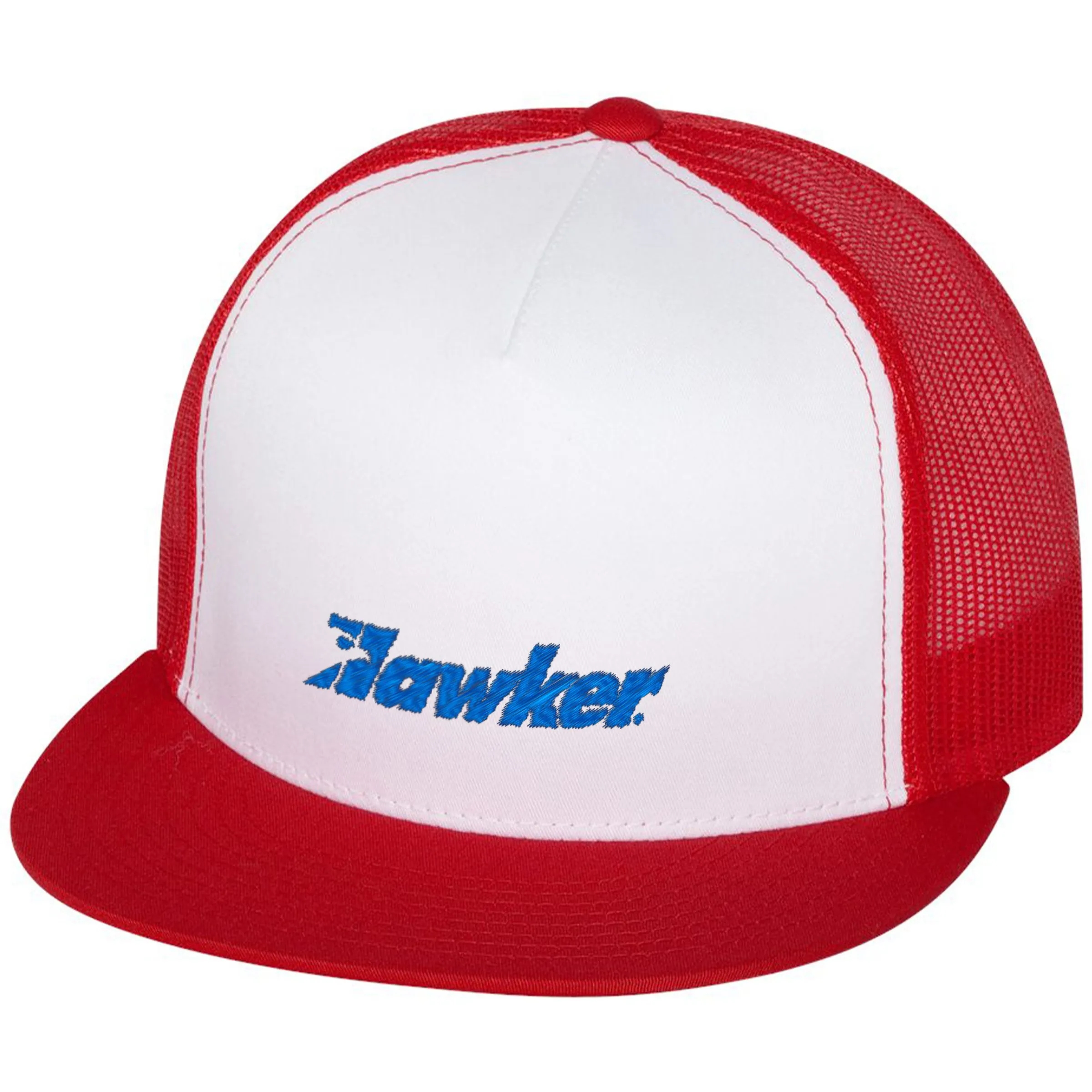 YUPOONG-CLASSIC FLAT BILL TRUCKER CAP 31