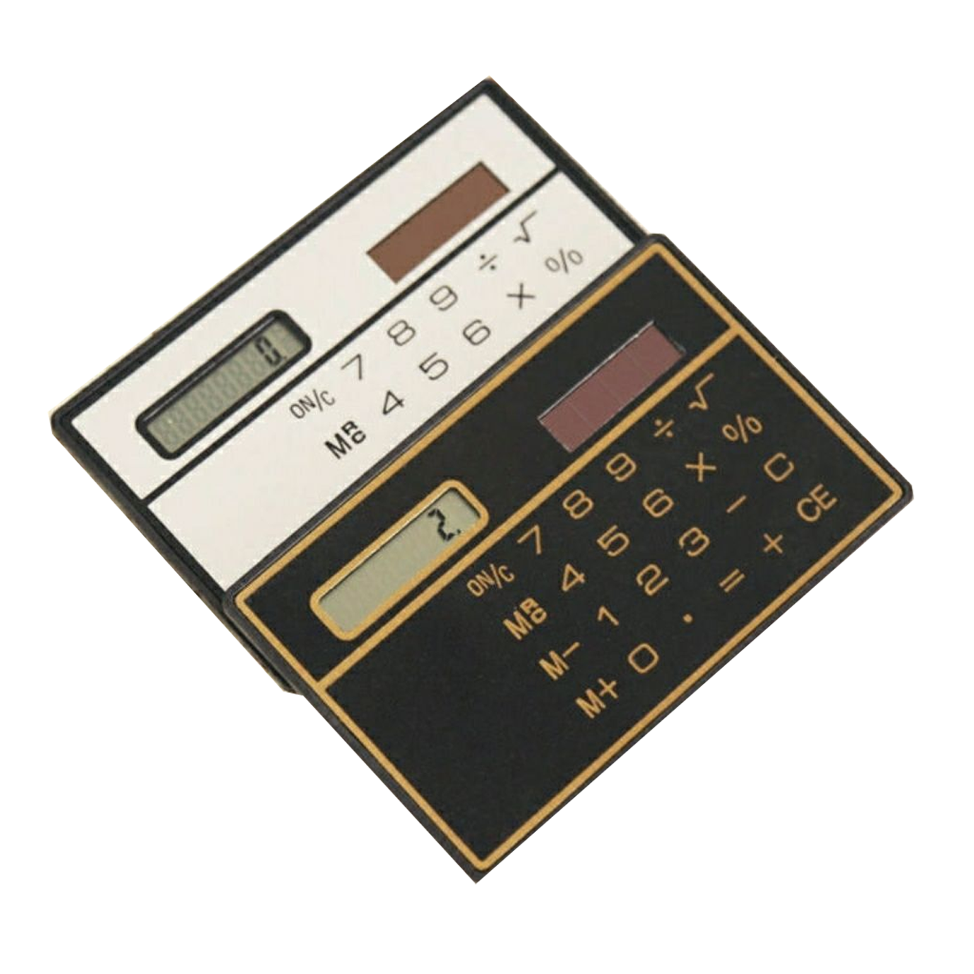 Mini Ultra Thin Solar Power Pocket Calculator 2