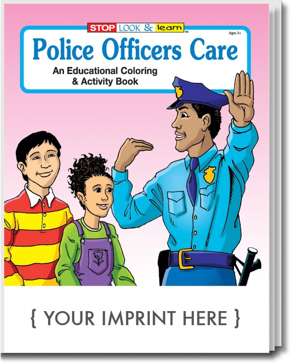 COLORING BOOK - Police Officers Care Coloring & Activity Book 1