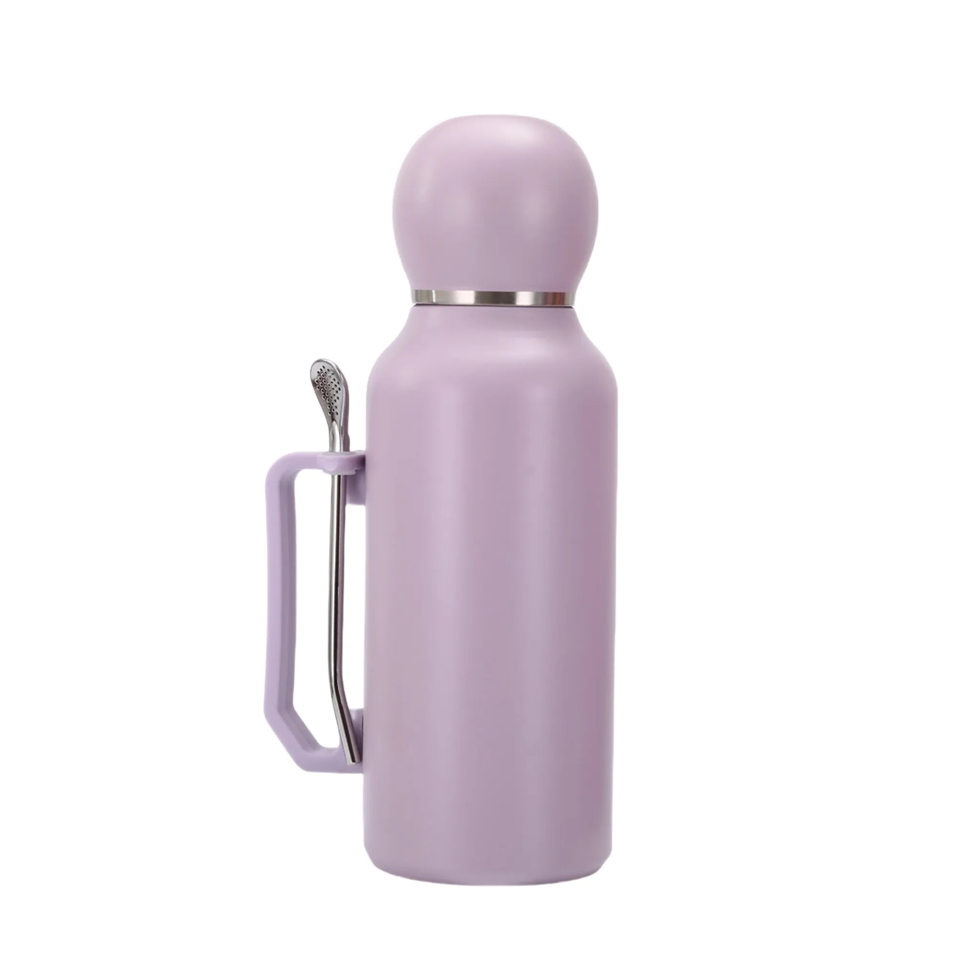 43oz 304 Stainless Steel Insulated Cup With Straw & Spoon 1