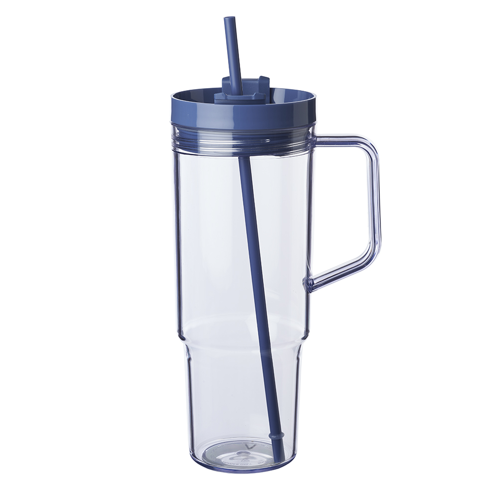 40 oz. Lincoln Plastic Tumbler with Handle 4