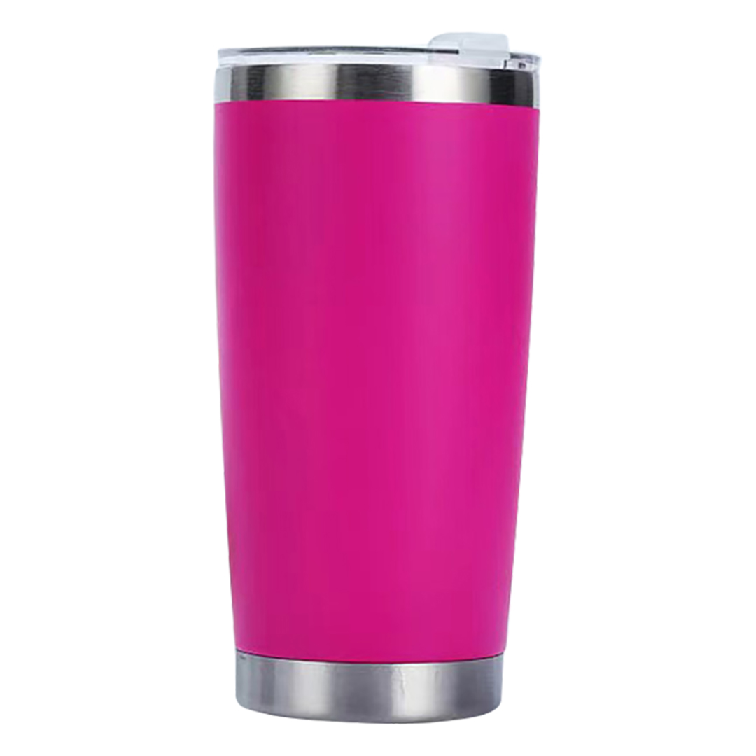 MaxImprint 20oz Stainless Steel Car Cup Tumbler with Lid Full Wrap Full Color Imprint Included 23