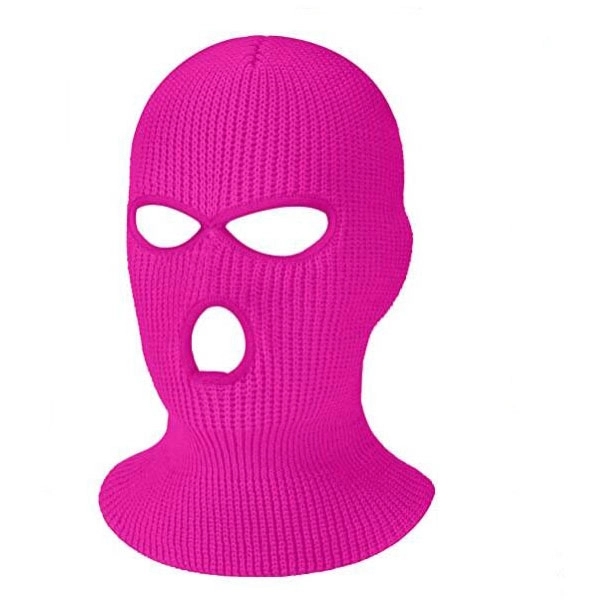 3-Hole Balaclava Knitted Full Face Ski Cover Mask 15