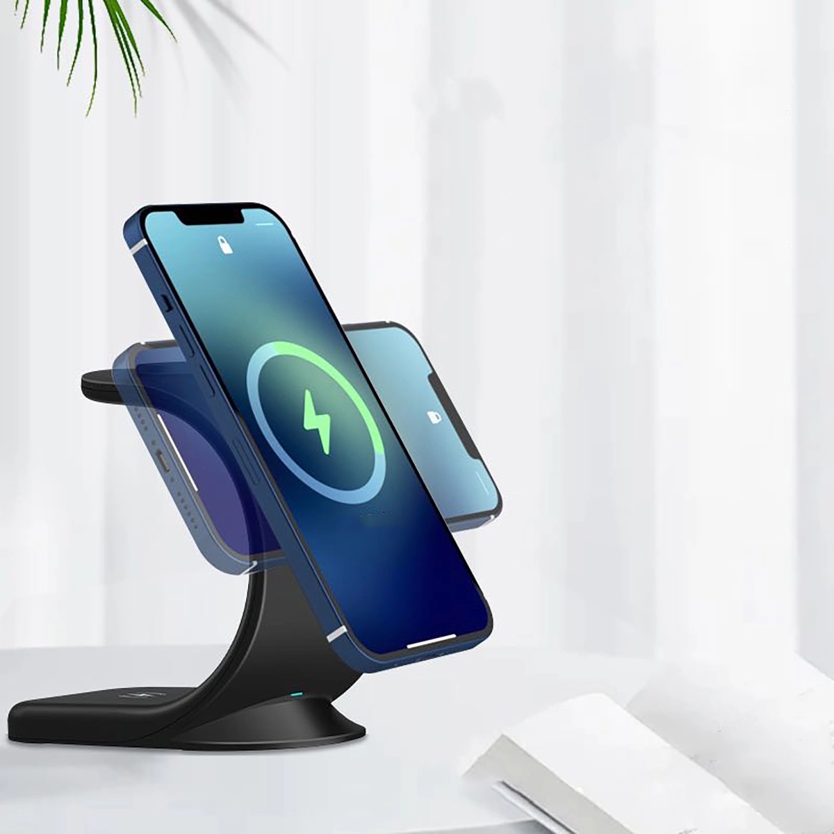 3 in 1 Magnetic Qi Fast Wireless Charger Station 3