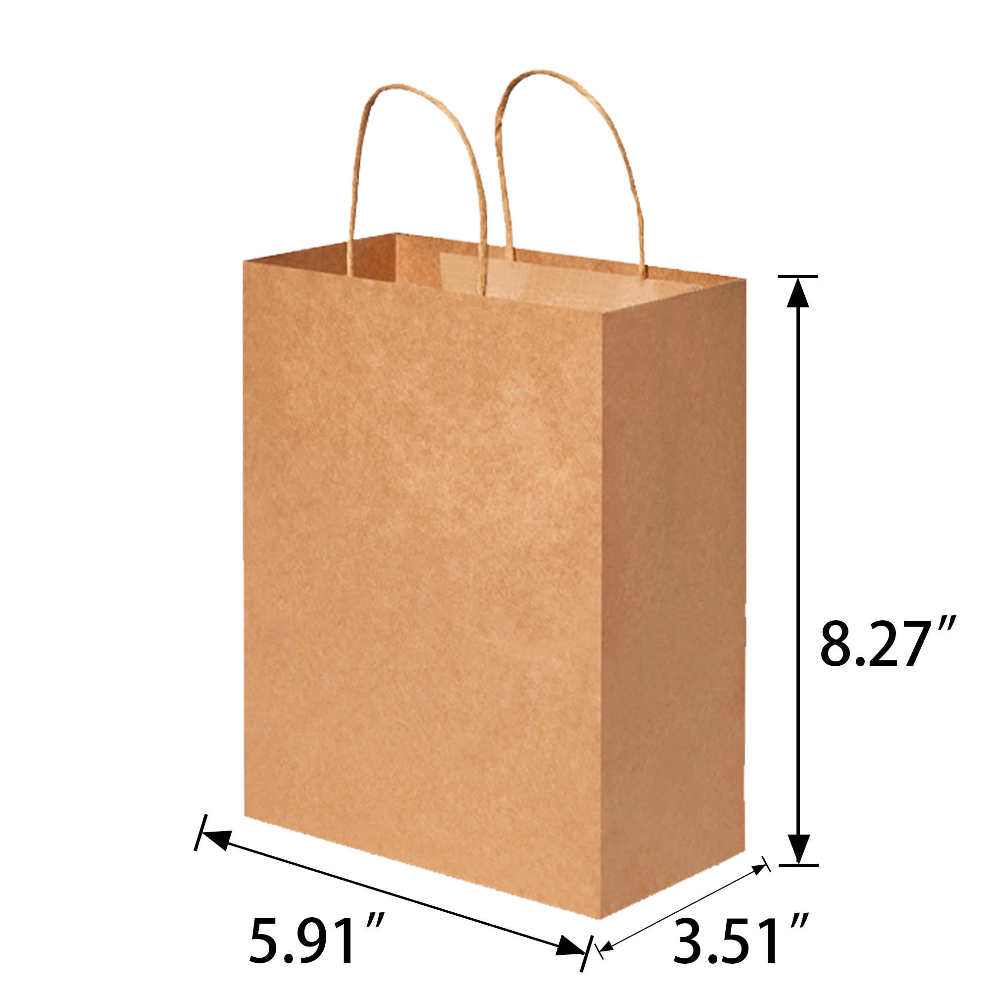 Eco Kraft Paper Bags Customizable 2