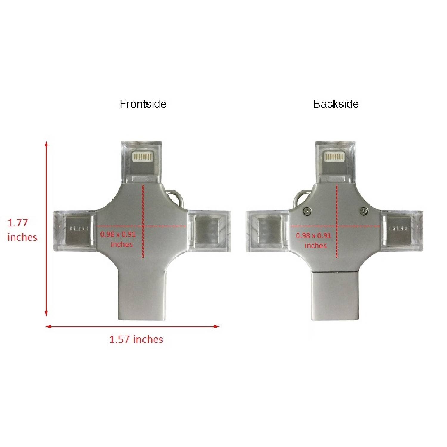 4-in-1 OTG USB Flash drive 3.0 12