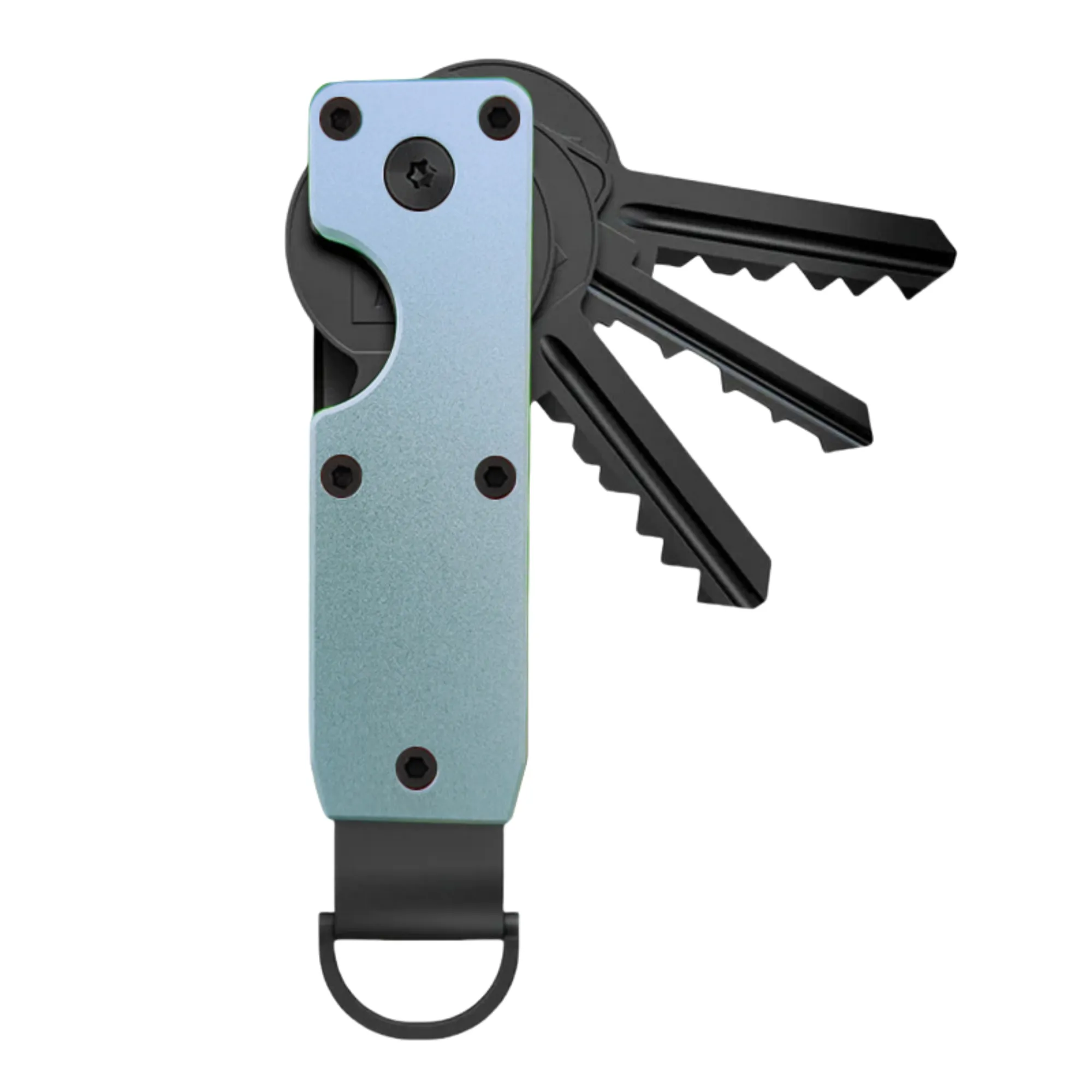Aluminum Key Organizer Holder Compact Keychain 12