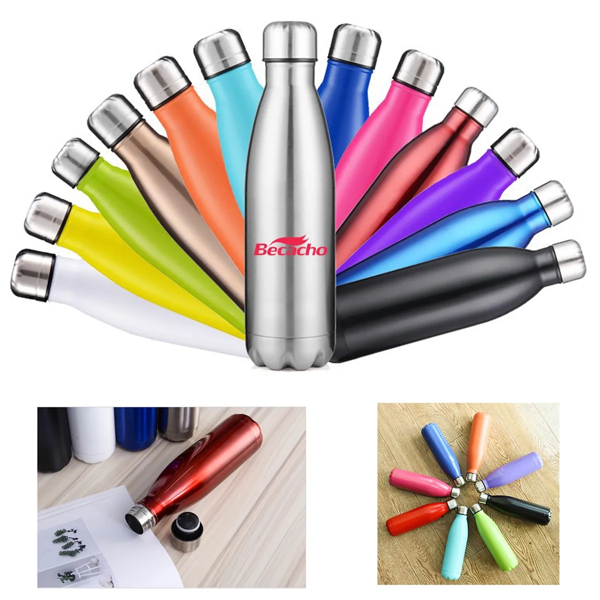 17Oz Stainless Steel Water Bottle 1