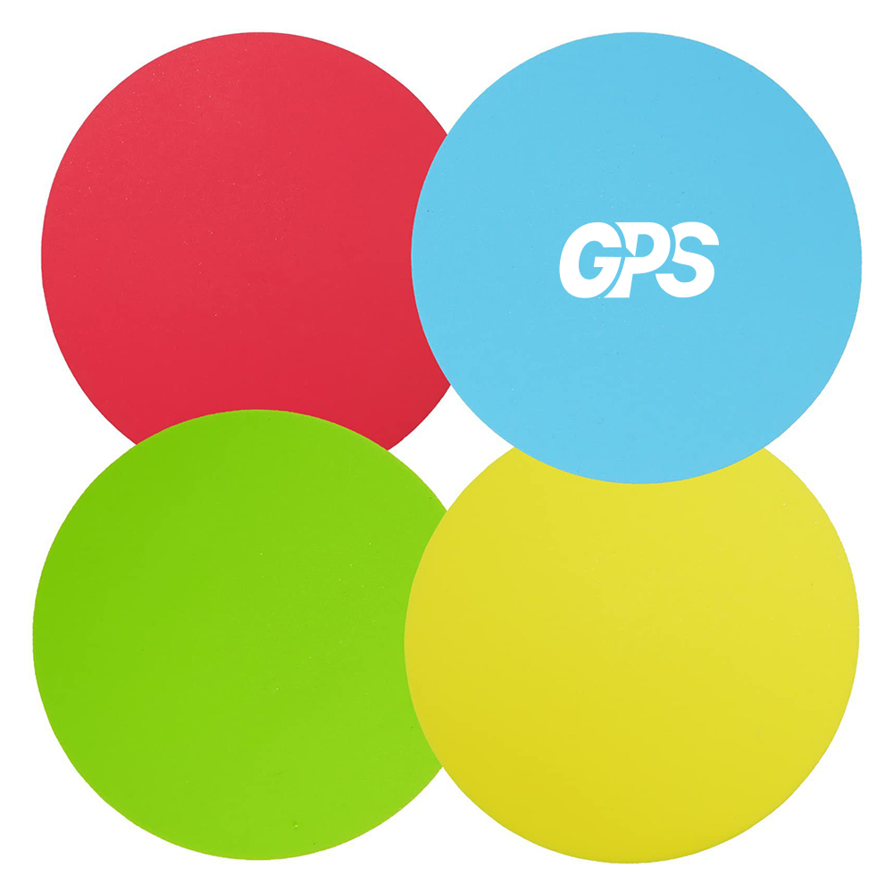 9cm round shape silicone coaster 3