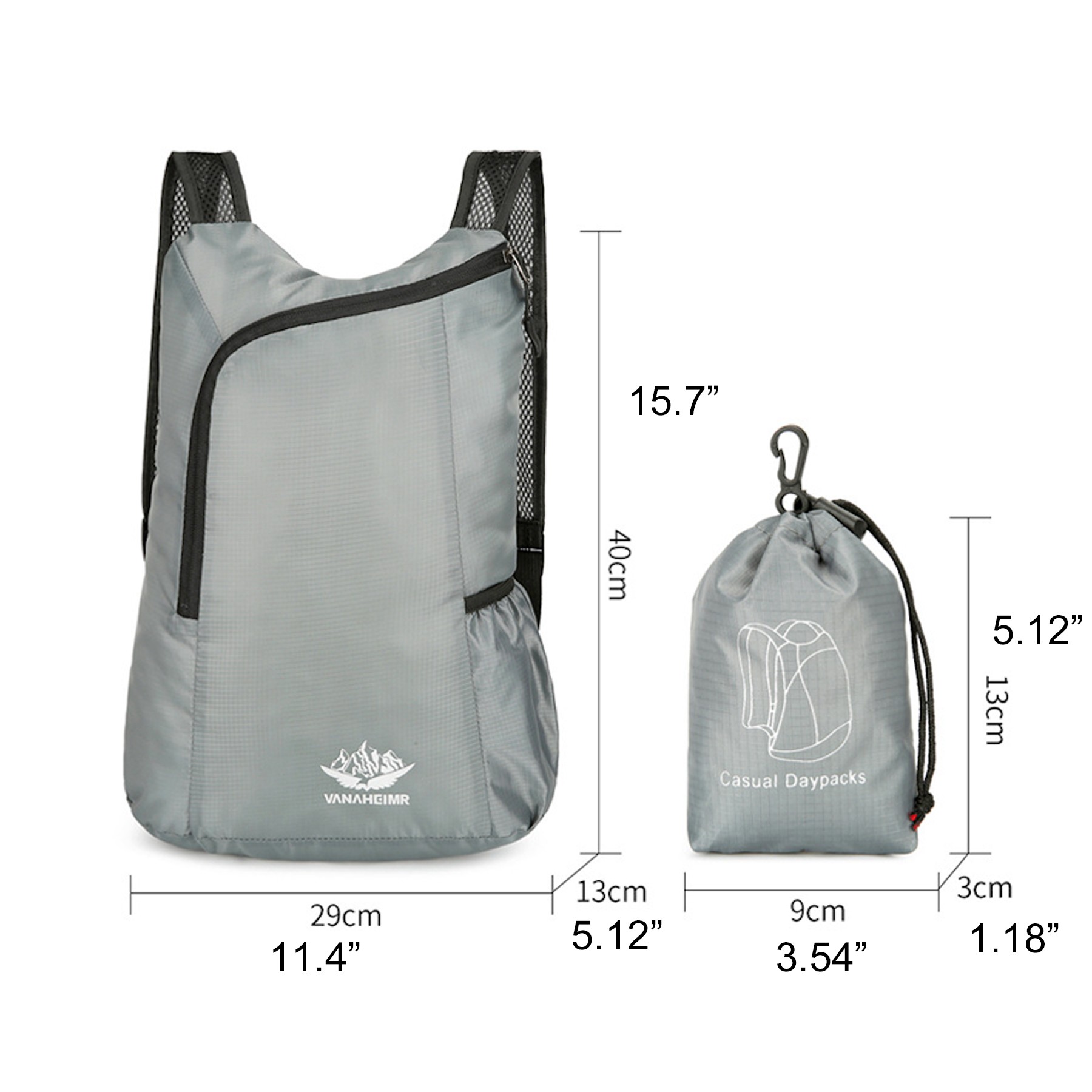 Foldable Nylon Hiking Daypack Colorful 5