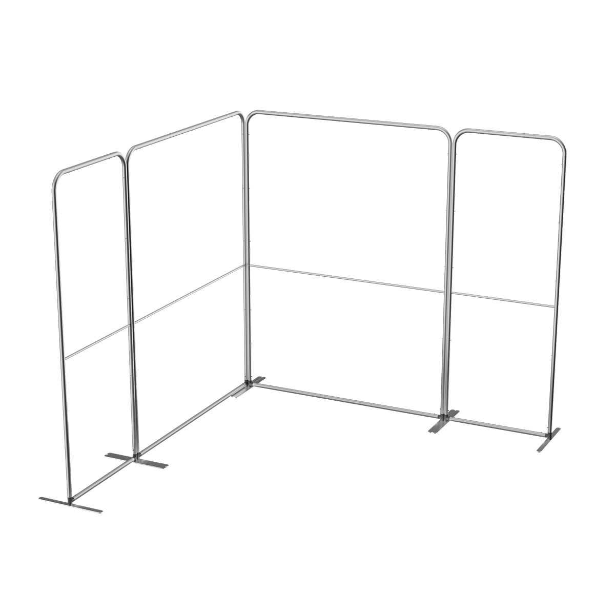 NEW MagLock L-Shape Fabric Display Kit B - 9'wx8'h 2