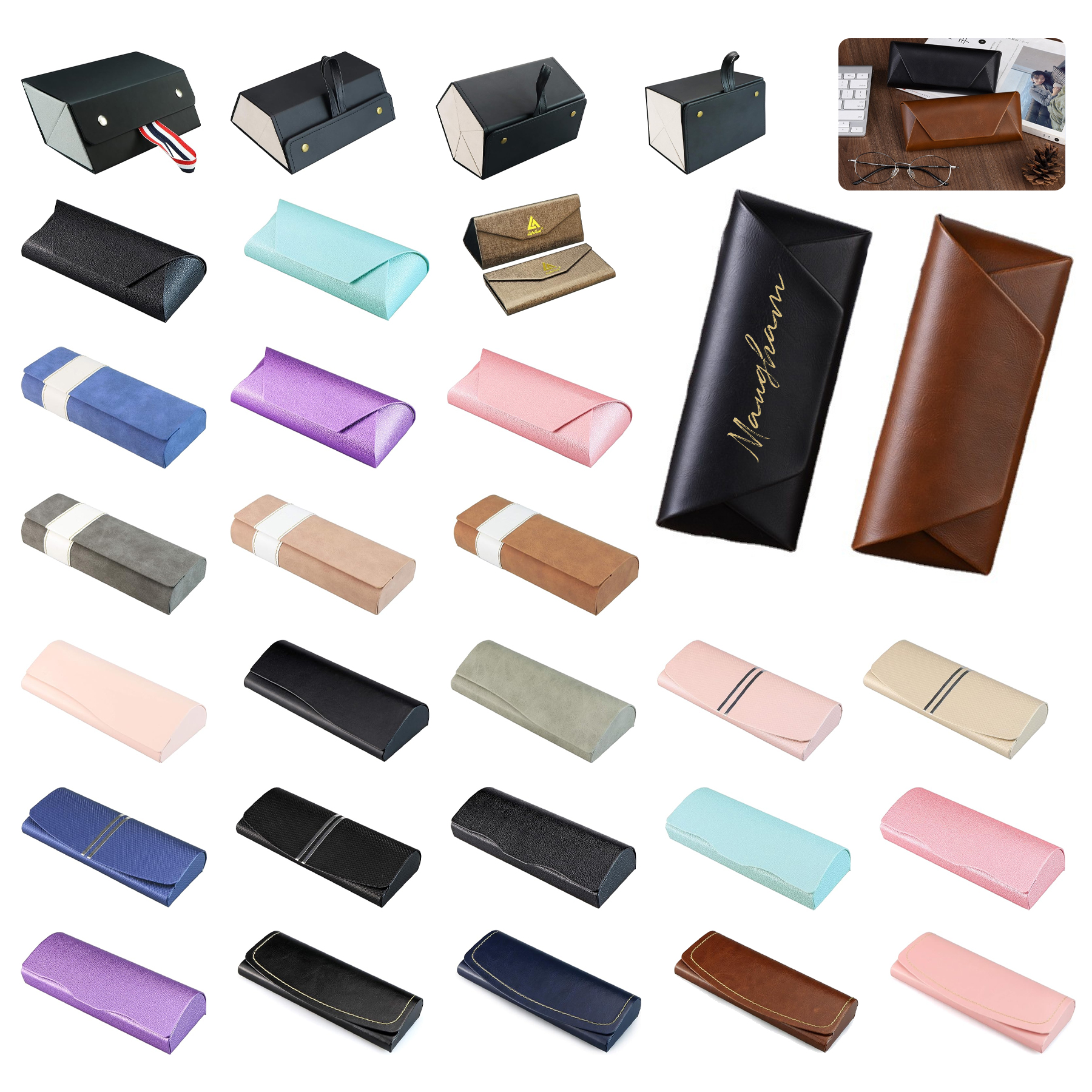 Leather Glasses Case 1