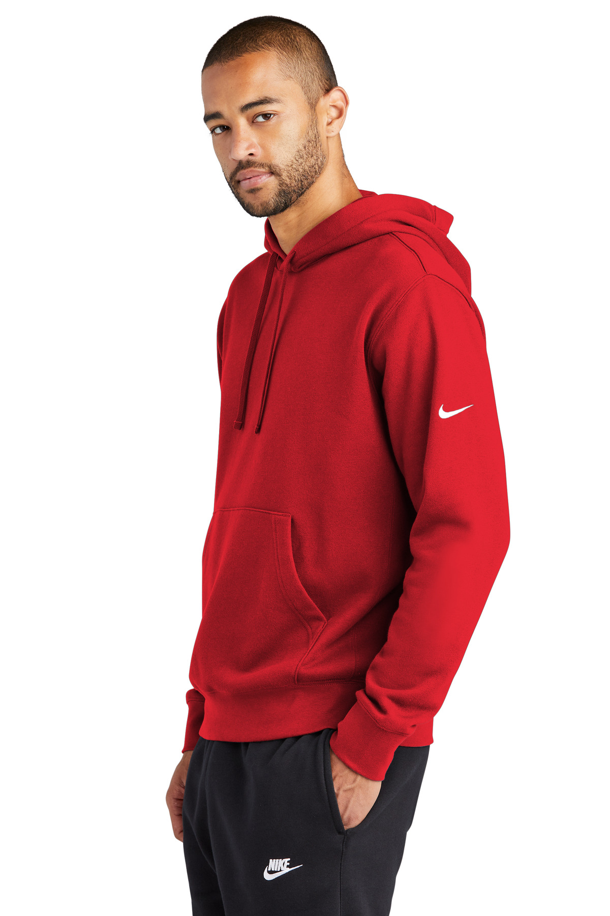 Nike Club Fleece Sleeve Swoosh Pullover Hoodie NKDR1499, custom hoodie or sweatshirt with logo imprint 71