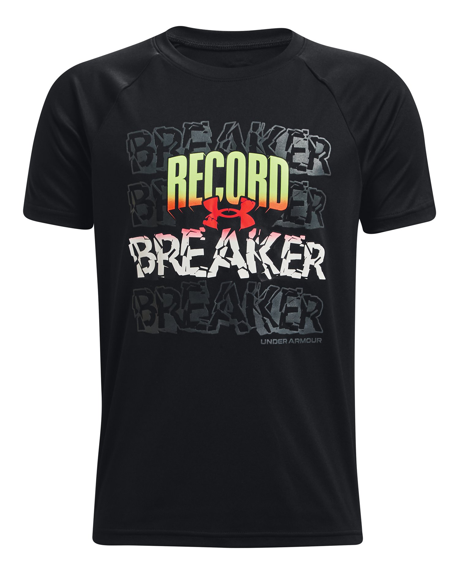 Boys' UA Tech Record Breaker Short Sleeve 3