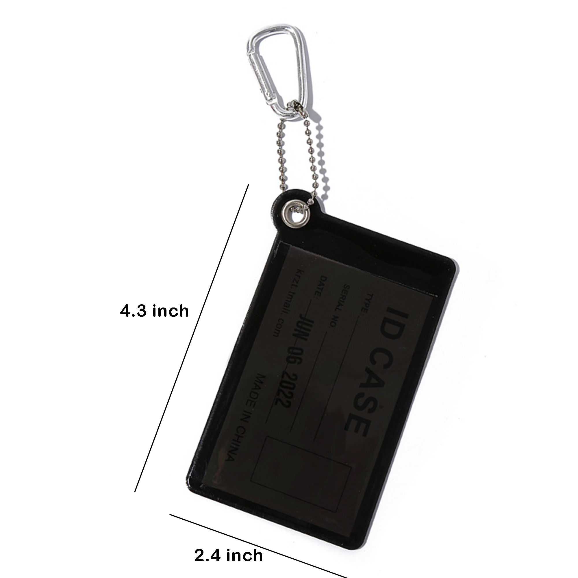 Colorful Transparent ID Card Holder 11