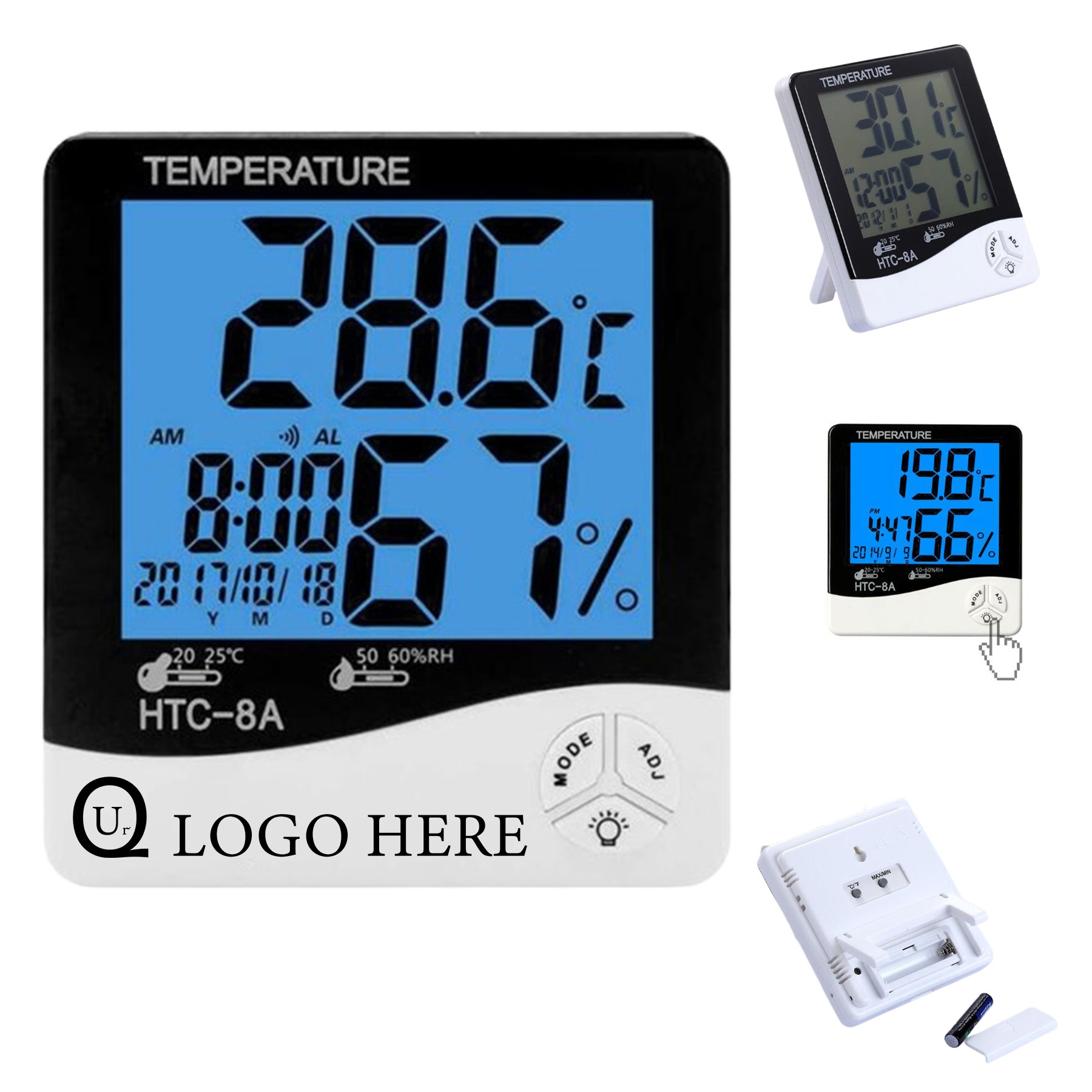 Usb Led Multifunction Alarm Clock