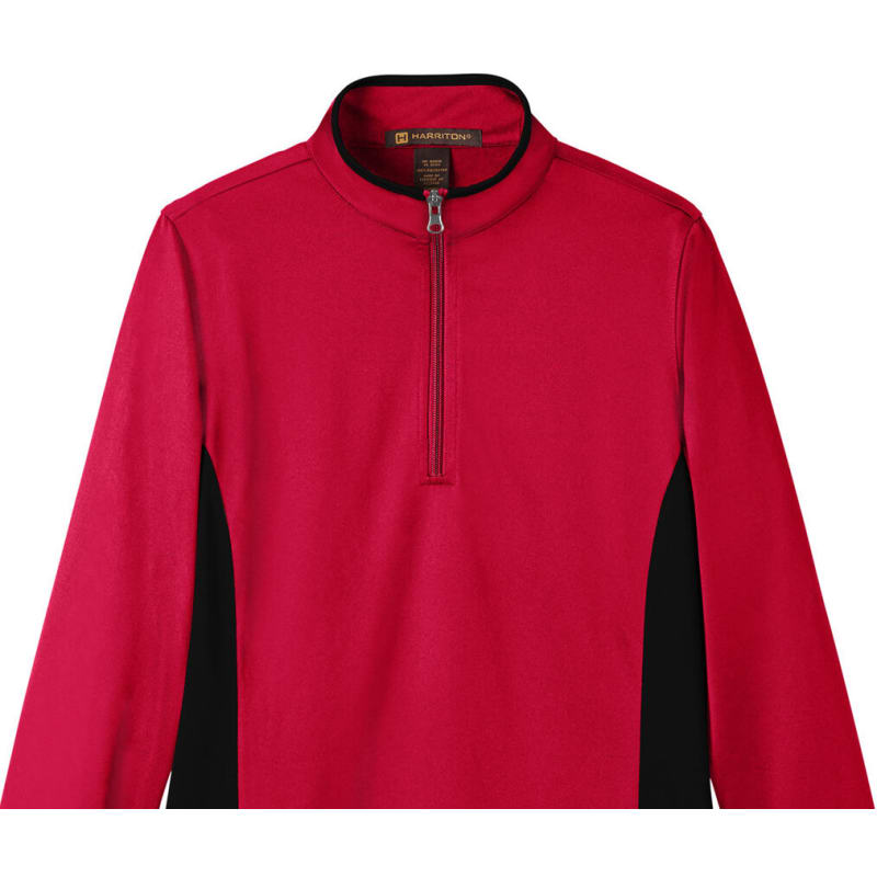 Harriton Ladies' Flash Snag Protection Plus IL Colorblock Quarter-Zip 25