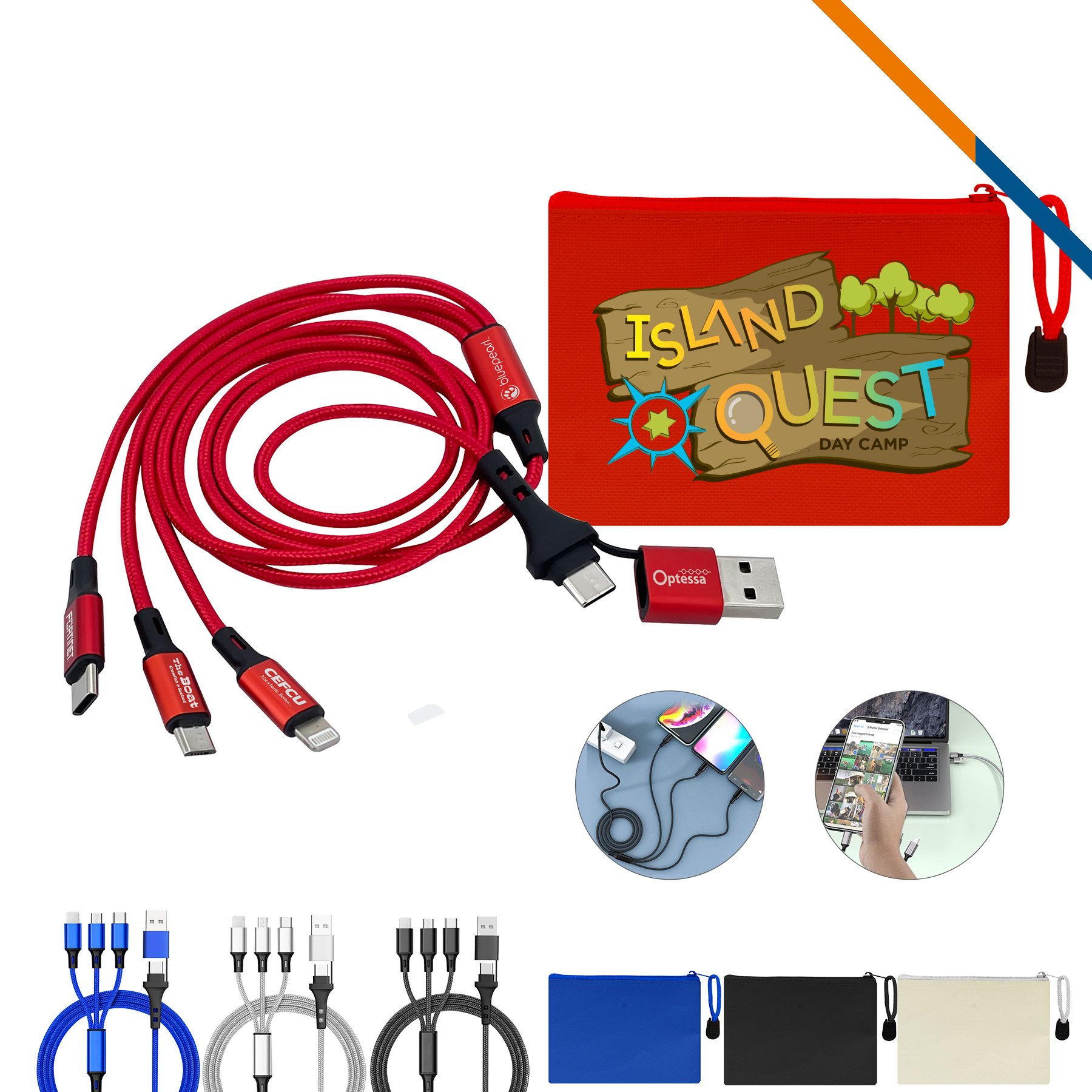 Azy 5in1 Charging Cable 7