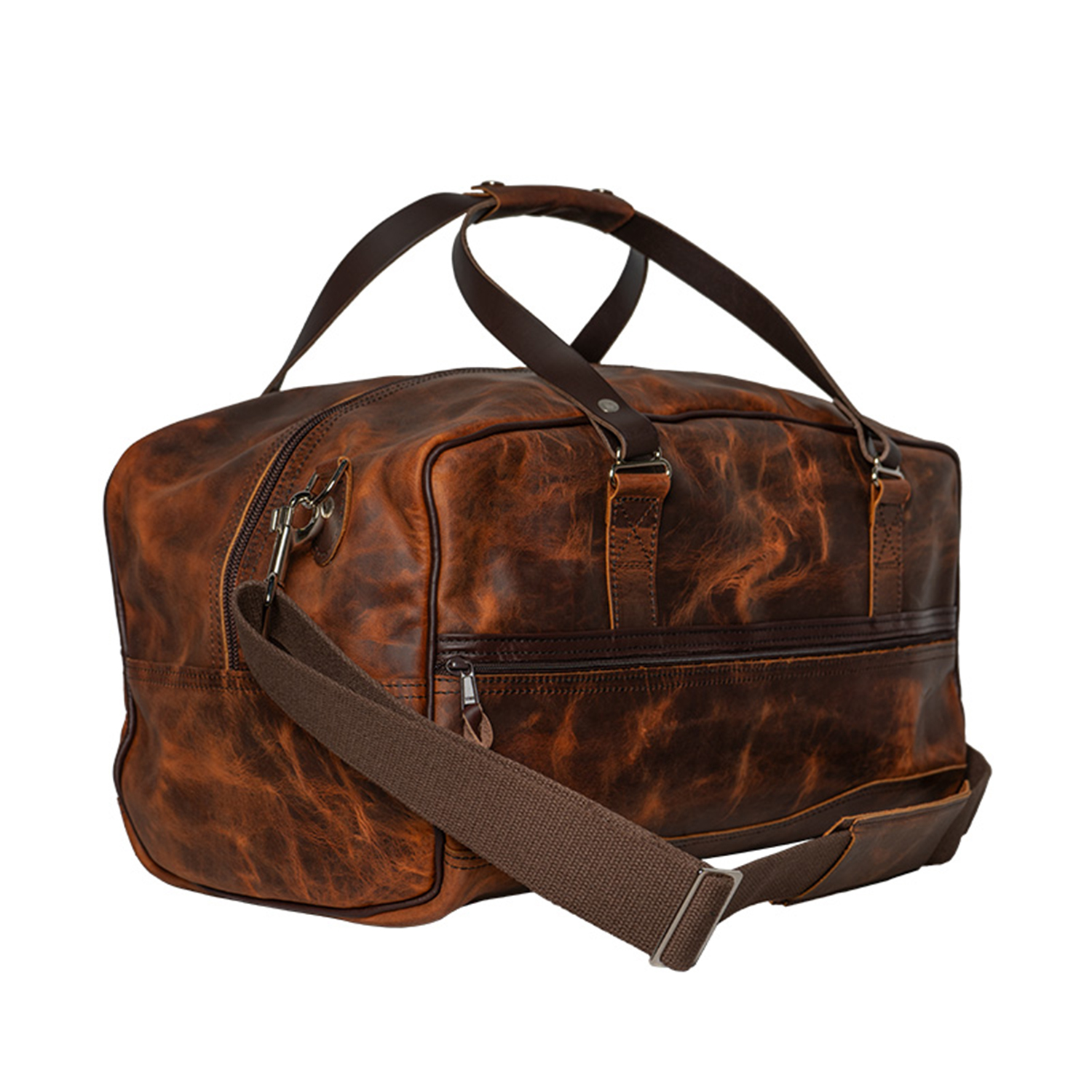 Duluth Pack™ Heritage Leather Weekender Duffel 14