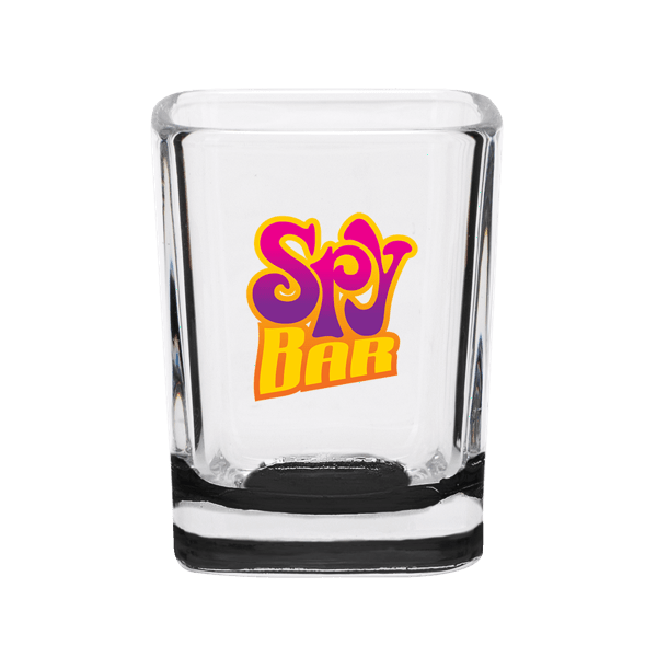 Drink Up 2 oz Square Shot Glass 67