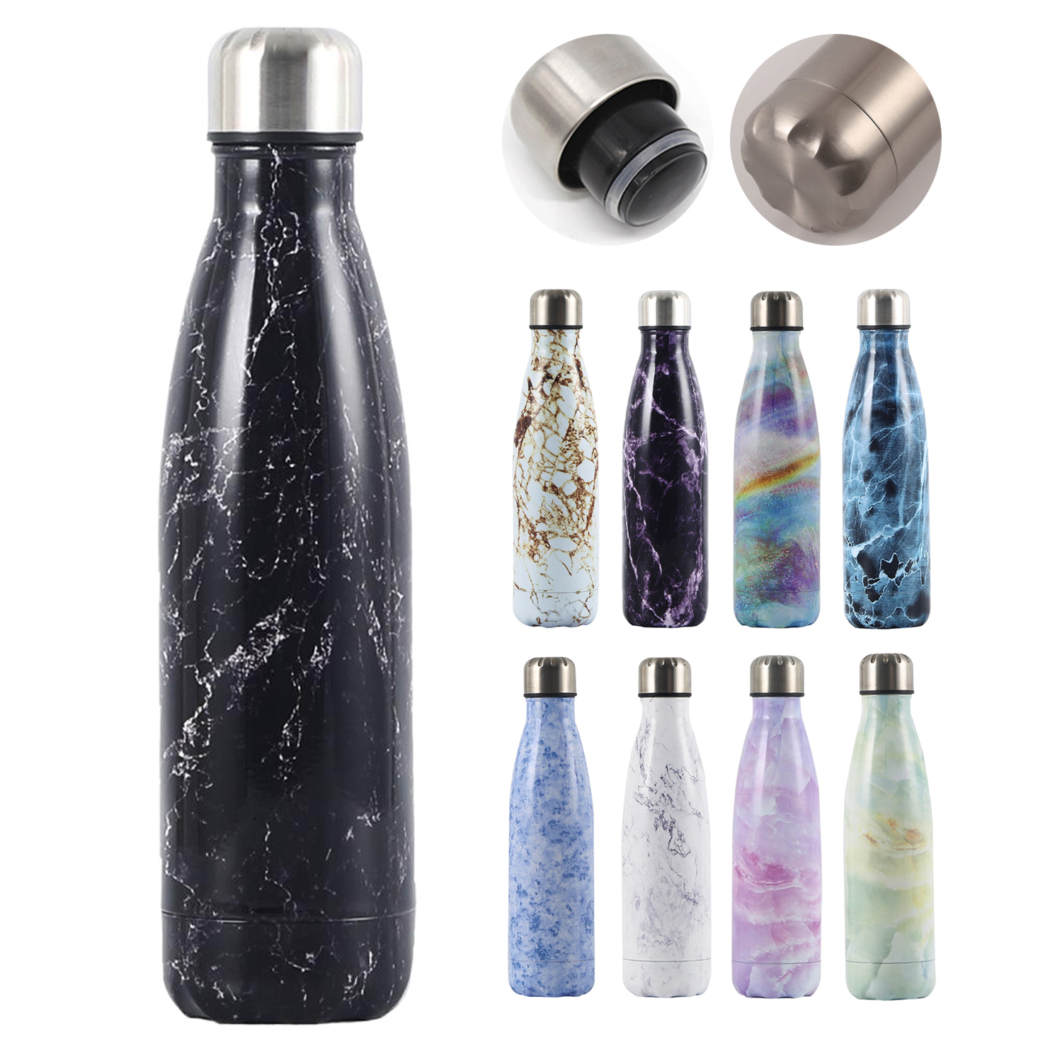 17oz Vacuum Stainless Steel Insulated Bottle 7