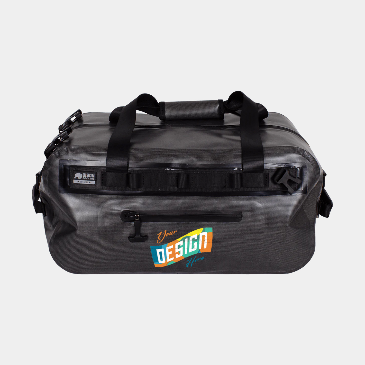 30L Bison® Marine Grade Dry Duffel Bag (20" x 10" x 10") 2
