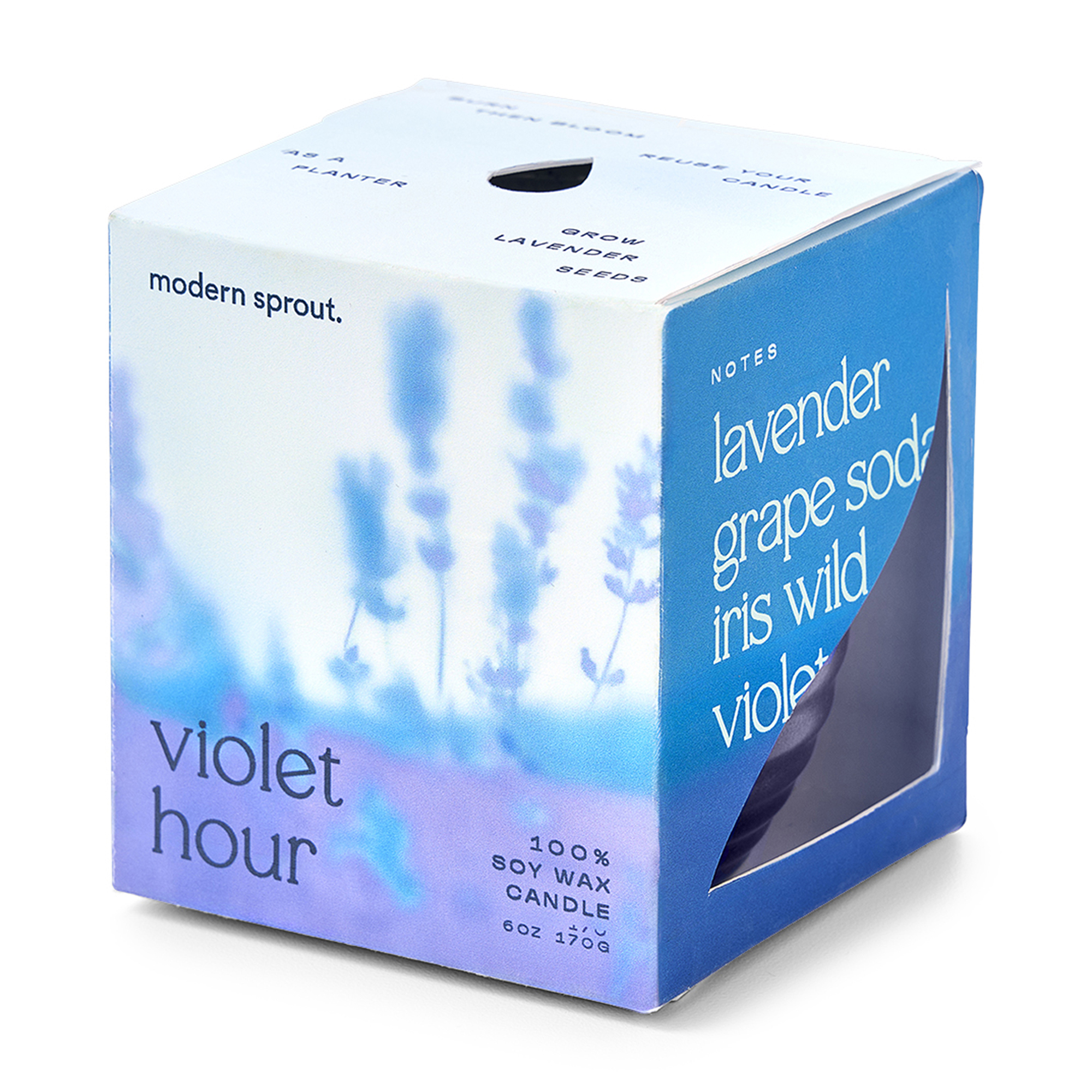 Modern Sprout® Garden Vibes Candle/Planter 12