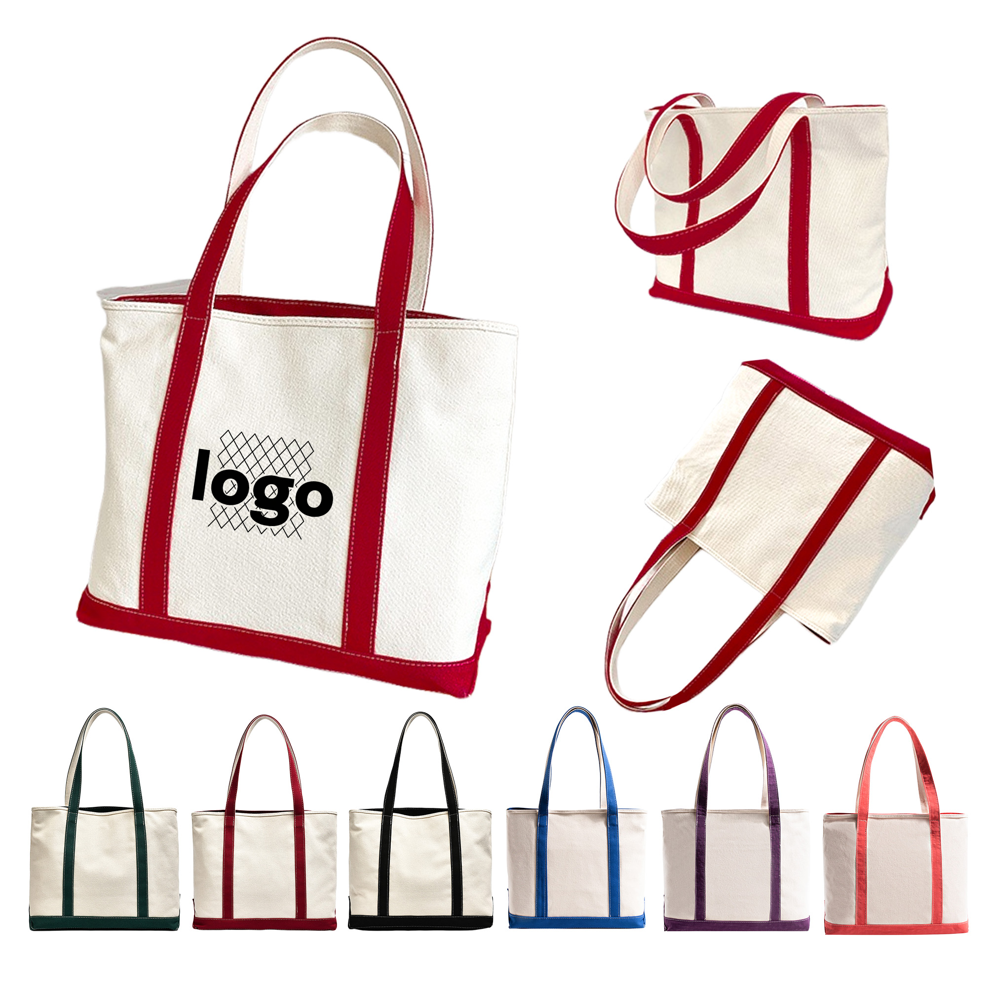 Versatile Daily Canvas Tote Bag 2