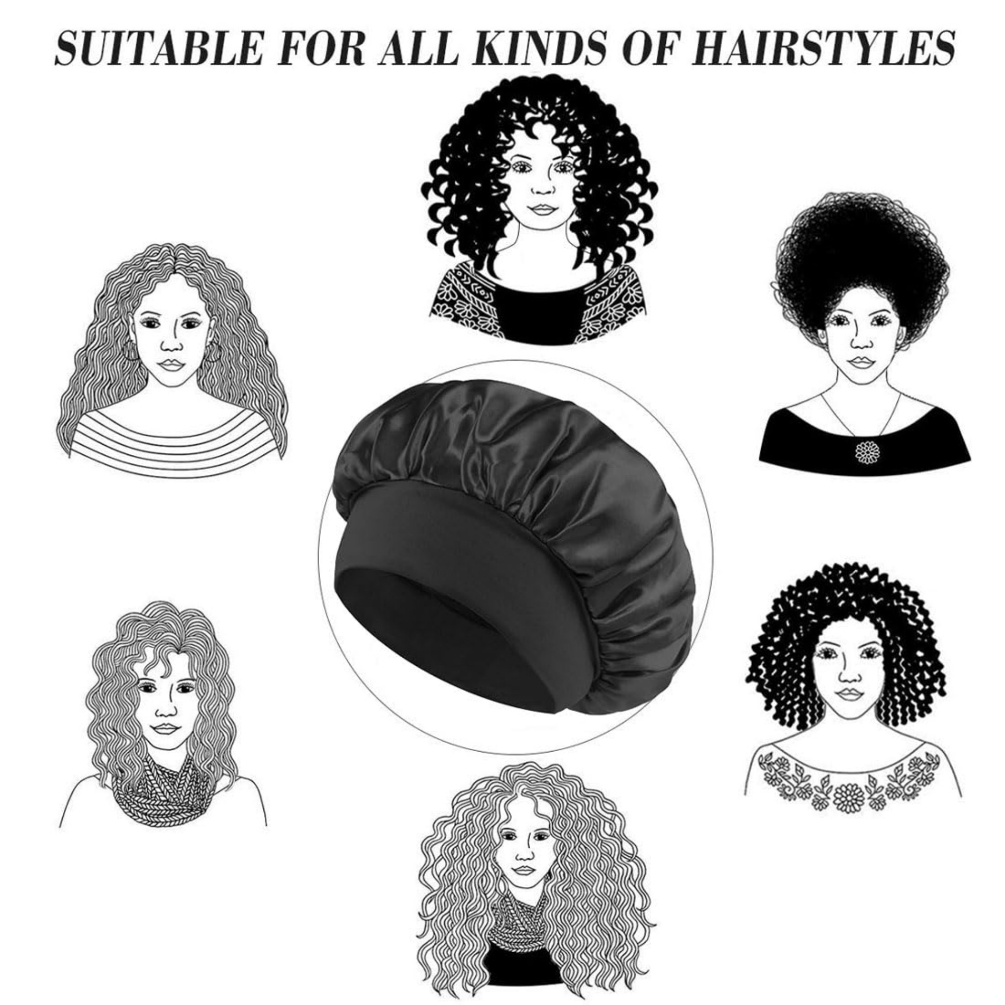 Silk Hair Bonnet 13