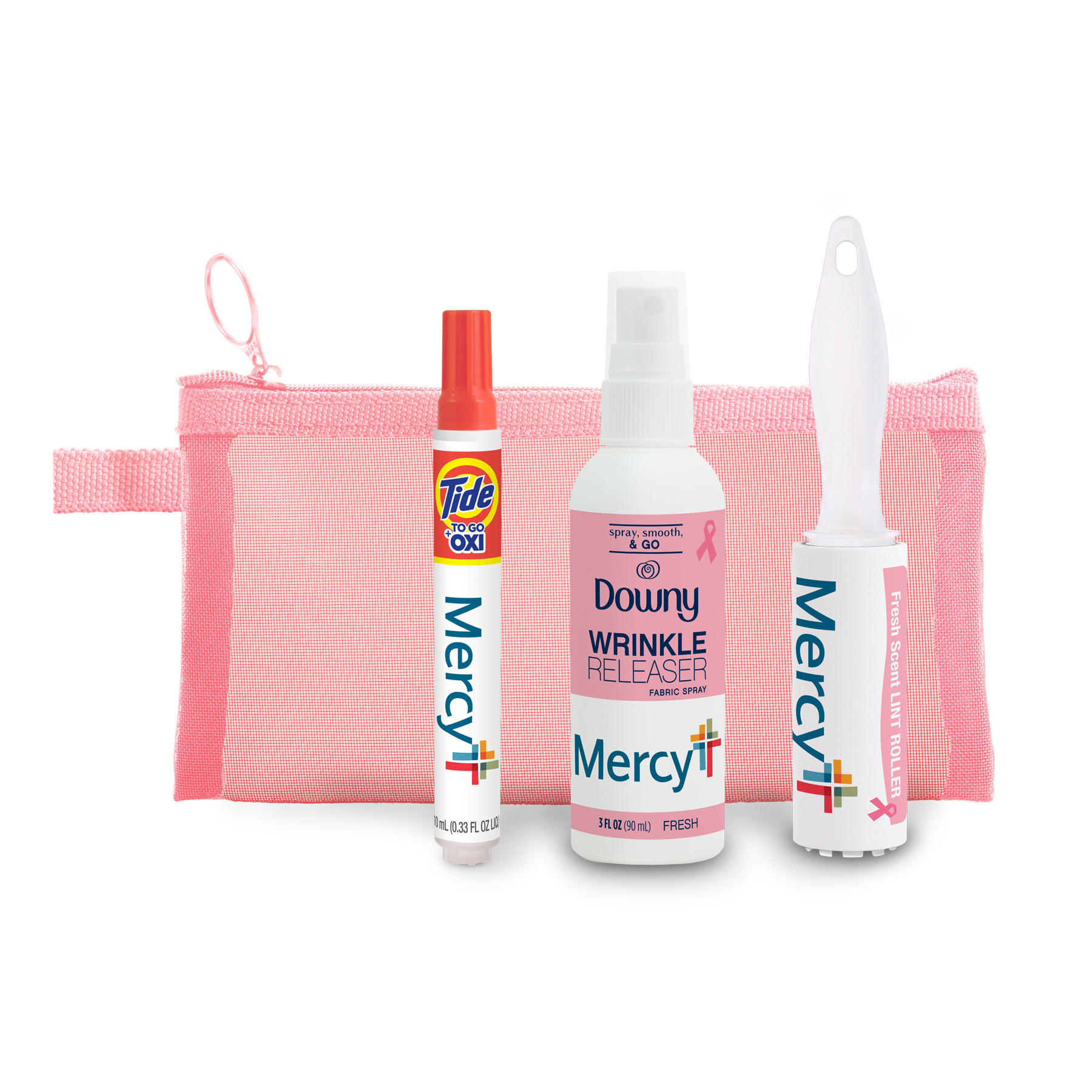 Breast Cancer Awareness Fabric Care Travel Kit - Limited Edition