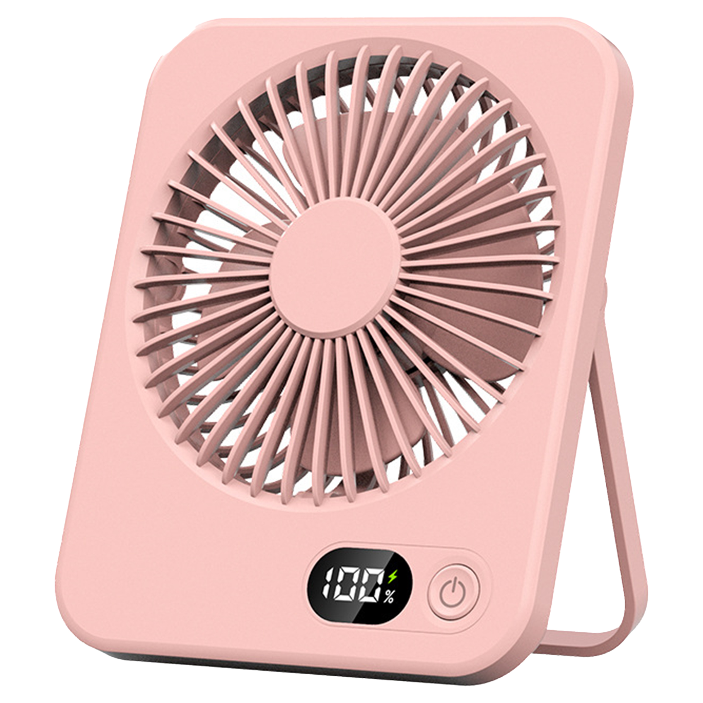 Plastic Ultra Thin Folding Handheld Desktop Fan 2
