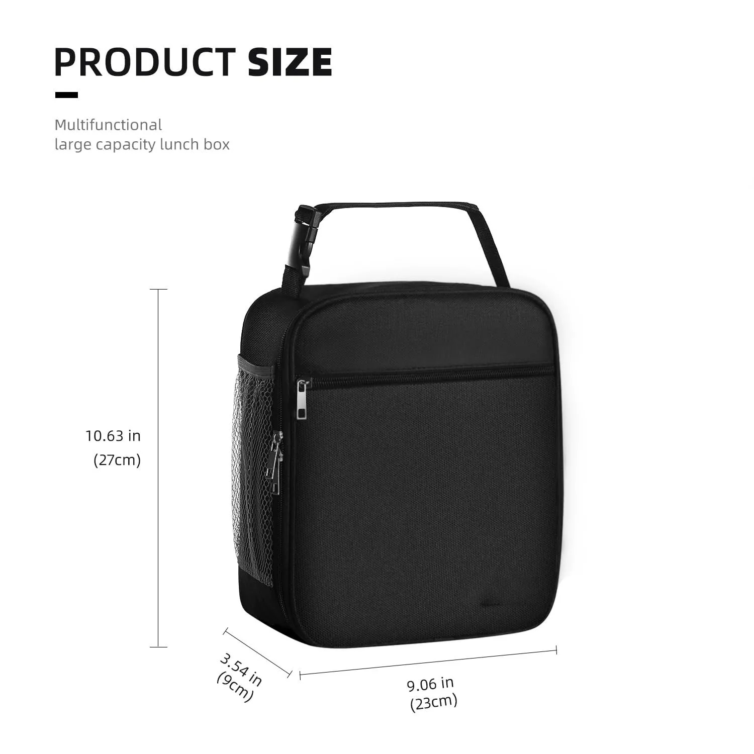 Reusable Insulated Lunch bag cooler 6