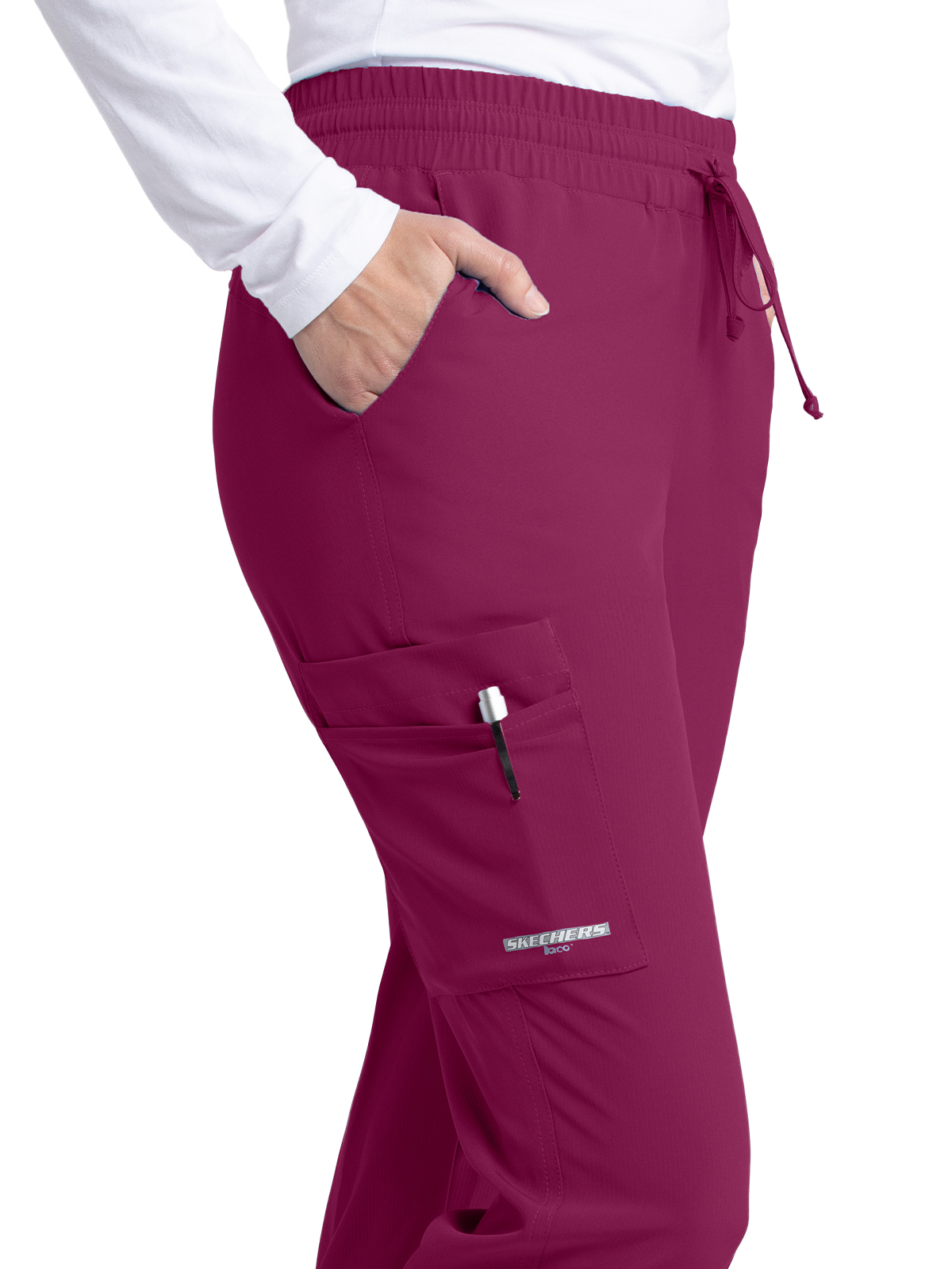 Skechers - Women's Four-Pocket Low-Rise Theory Jogger Scrub Pant 39