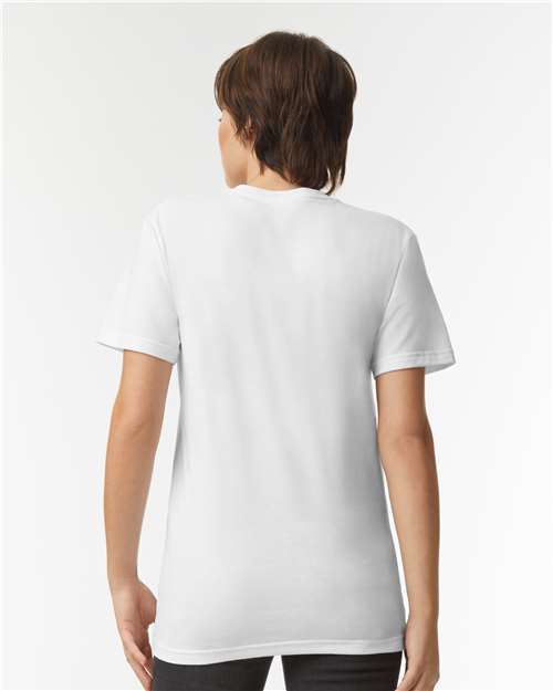 Unisex CVC V-Neck Tee - 2006CVC 11