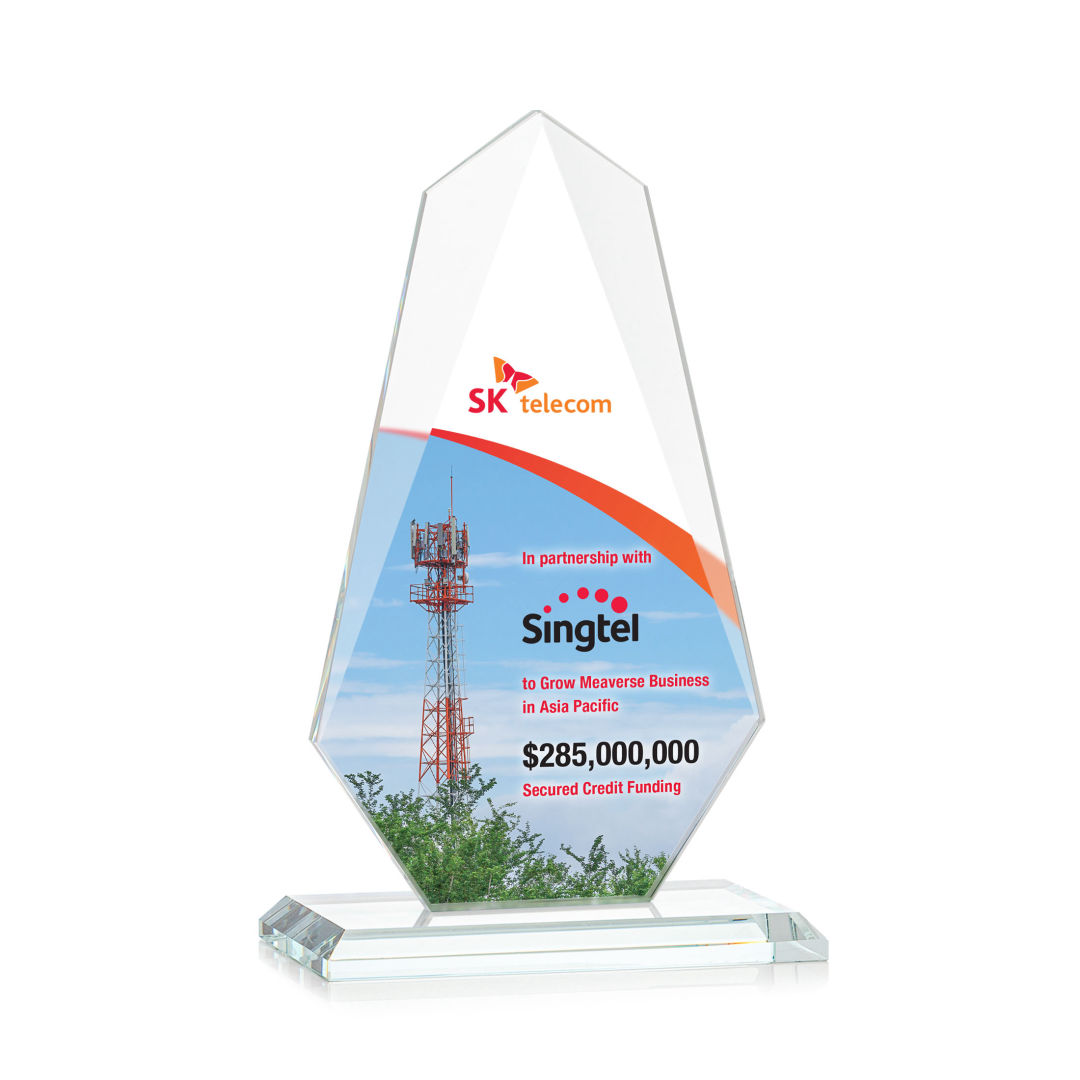 Jemma VividPrint™ Award - Clear 3