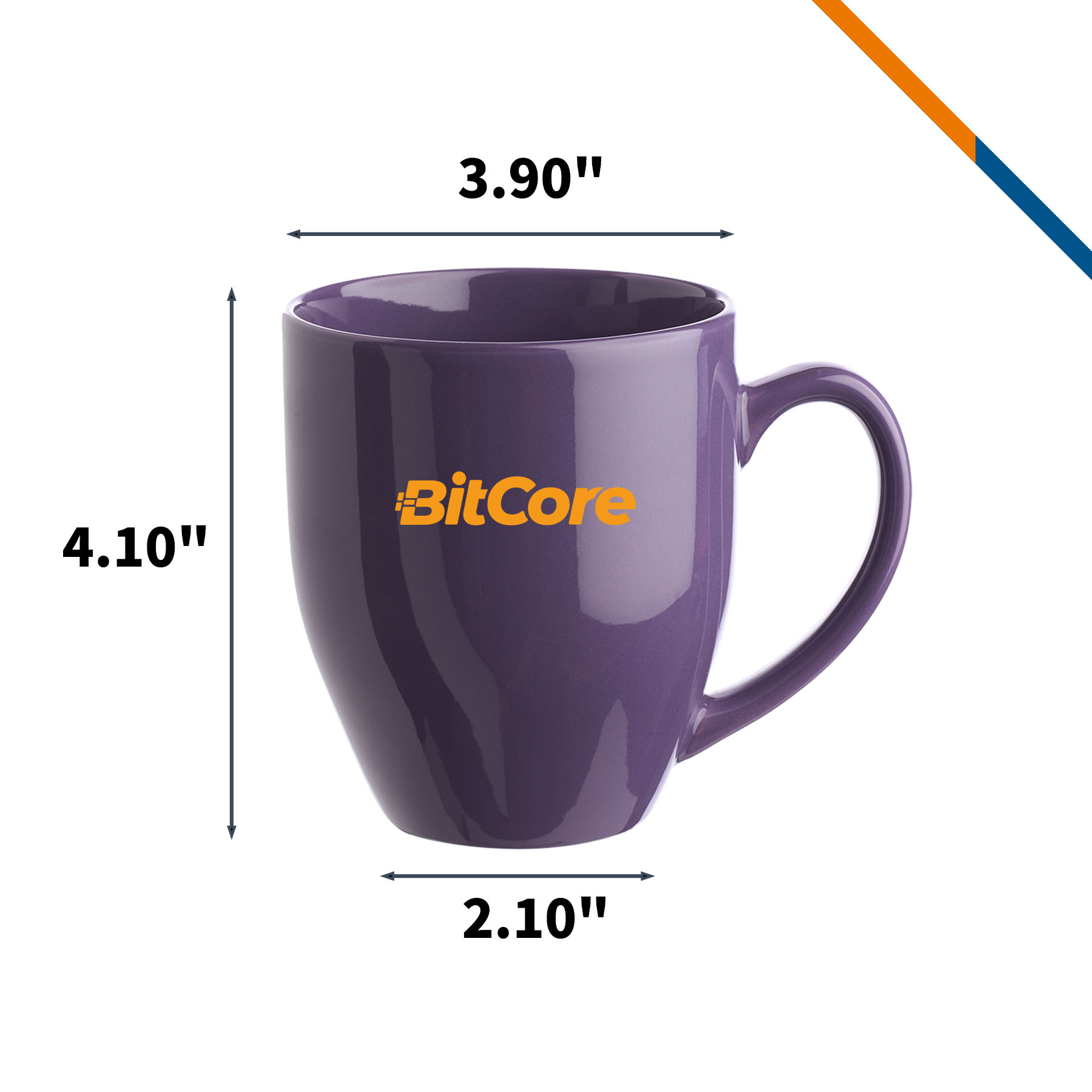Flam Ceramic Mug - 16 OZ. 16