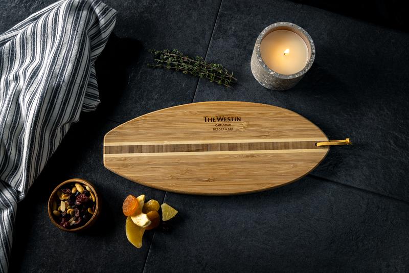Lil' Surfer Bamboo Cutting Board 21