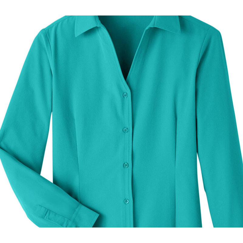 UltraClub Ladies' Bradley Performance Woven Shirt 5