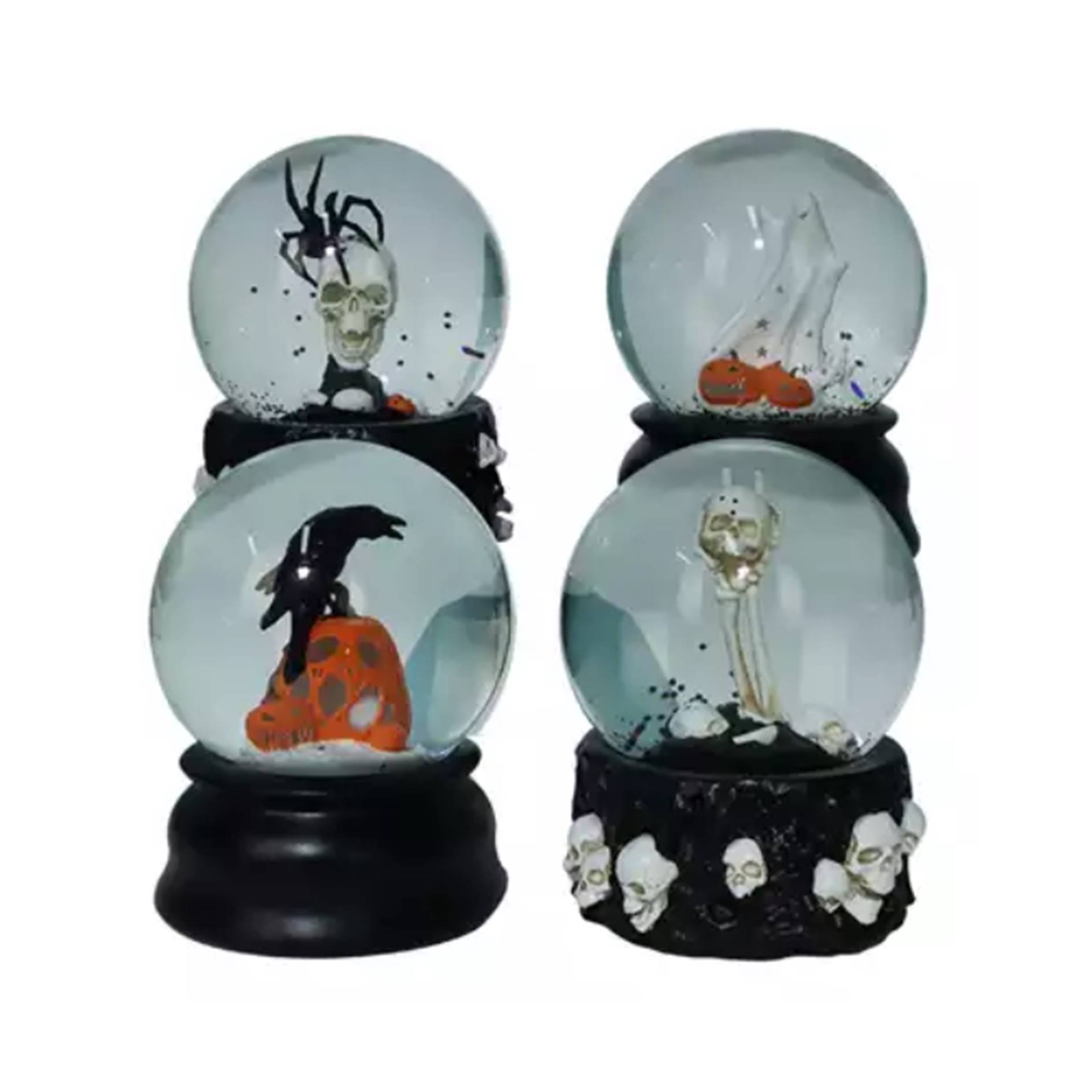 Custom Halloween Crystal Snow Globe 2