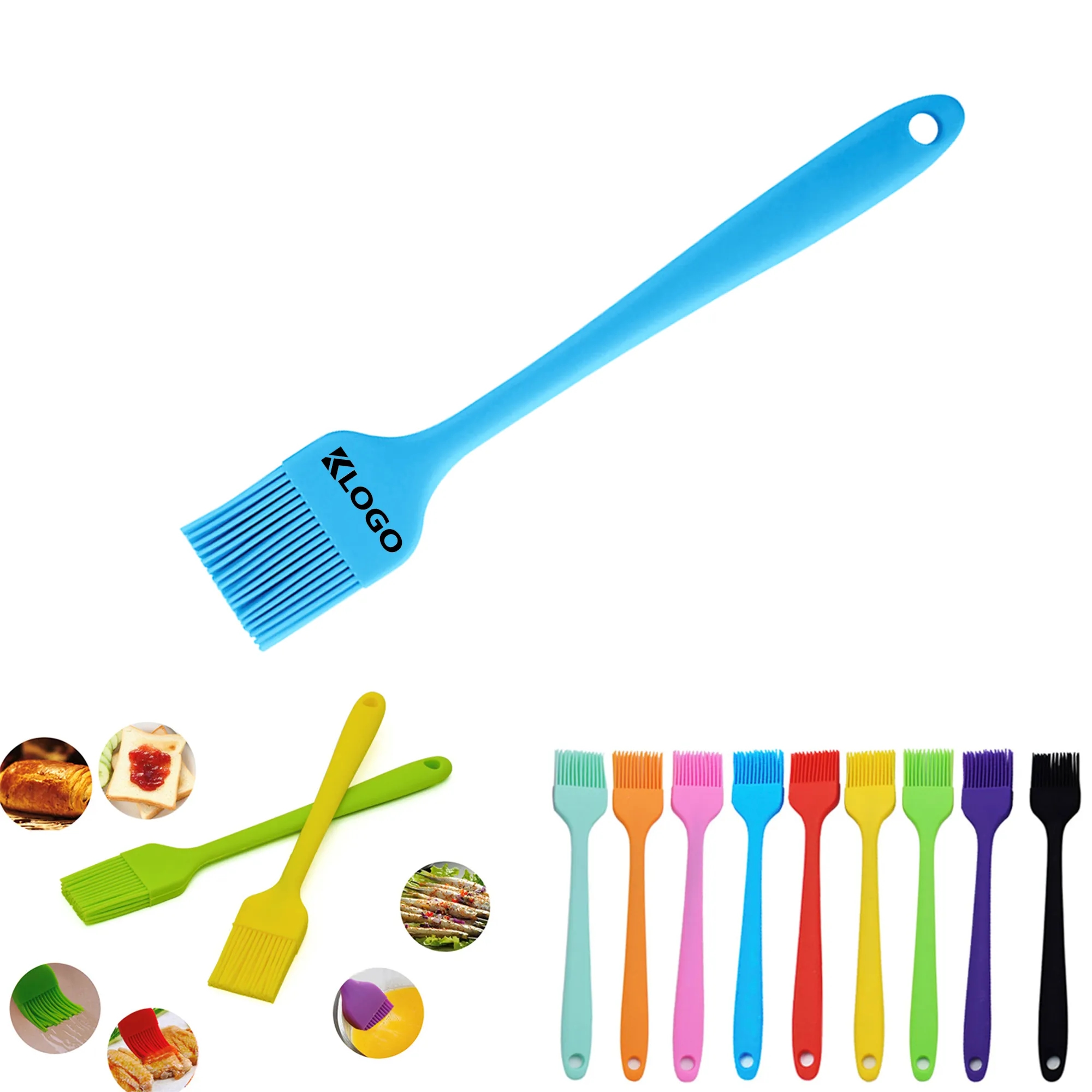 Silicone Heat Resistant Basting Brush For Oil 10